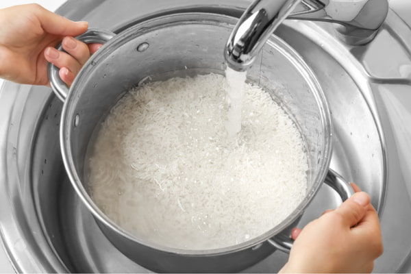 Why you should cook rice and vegetables in filtered water
